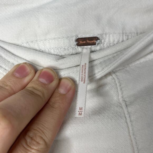 Free People Soft Side Zipper Pants In My Feelings Velvet Crop Slim Flare Vintage - Picture 9 of 11